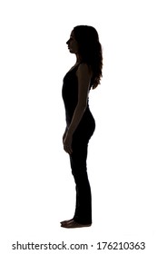 Standing Pose In Yoga (Series With The Same Model Available)