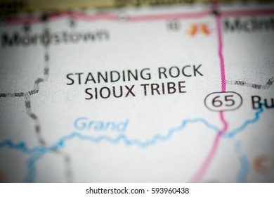 Standing Rock Sioux Tribe. South Dakota. USA