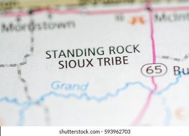 Standing Rock Sioux Tribe. South Dakota. USA