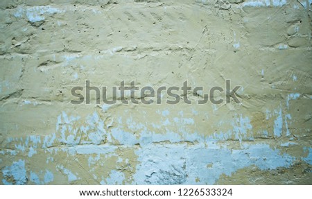 A standing stone wall