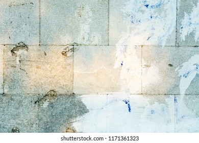 A standing stone wall. Stone background