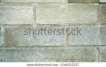 A standing stone wall. Stone background