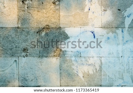 A standing stone wall. Stone background