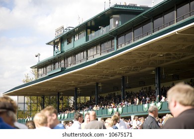 Stands At Keenland Racetrack In Lexington Kentucky