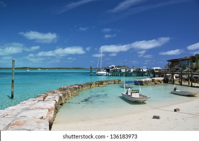 Staniel Cay Yacht Club. Exumas, Bahamas