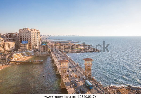 Stanley Alexandria Egypt May 22 2018 Stock Photo (Edit Now) 1254035176