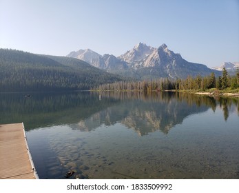 Stanley Lake In Stanley Idaho