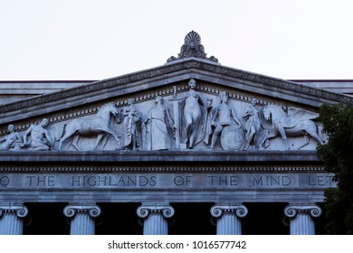 Stanley Mosk Library And Courts Building Architectural Detail Sacramento California