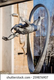 STAR CITY, RUSSIA -?? MARCH 19: Monument To The Cosmonauts On March 19, 2014 In Star City Near Moscow, Russia