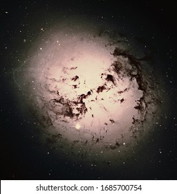 Star clusters of giant elliptical galaxy NGC 1316. Elements of this image furnished by NASA.  