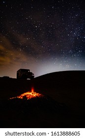 Star Gazing In The Dunes Of Jaisalmer In India