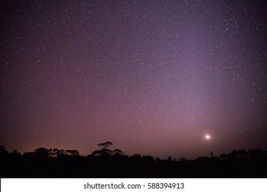 Star in sky