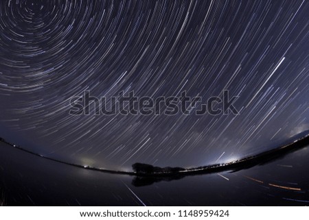 Similar – Image, Stock Photo Surfing with the Stars