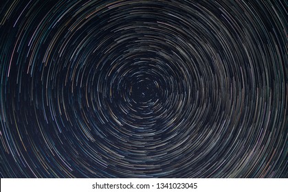 Star Trail long exposure  - Powered by Shutterstock