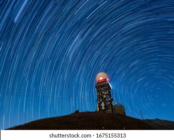 Star Trail At Tai Mo Shan