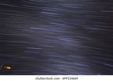 star trails