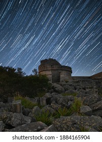 Star Trails Over Cape St George Lighthouse