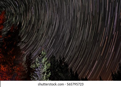 Star Trails- Rocky Mountains