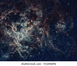 Star-Forming Region in the super star cluster called R136. The Tarantula Nebula or 30 Doradus is an H II region in the Large Magellanic Cloud. Elements of this image furnished by NASA. - Powered by Shutterstock