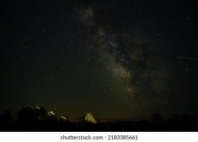 Stargazing At Cherry Springs State Park In Coudersport, Pennsylvania. Night Photos Of Astrological Wonders.