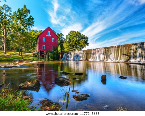 Starrs Mill Near Peachtree City Georgia Stock Photo 1177243666 ...