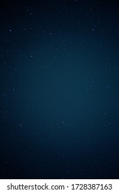 Starry Blue Sky With Soft Vignette