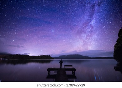 Starry, lake tarawera, rotorua, new zealand - Powered by Shutterstock