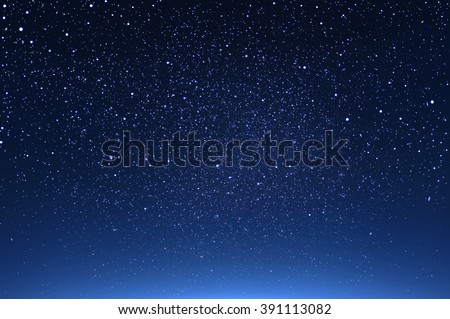 starry in the night sky ,abstract background