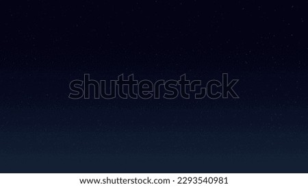 Starry night sky as a background. Dark interstellar space.