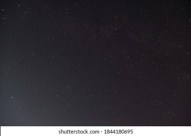 Starry Night Sky Over Jasper National Park