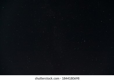 Starry Night Sky Over Jasper National Park