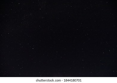 Starry Night Sky Over Jasper National Park