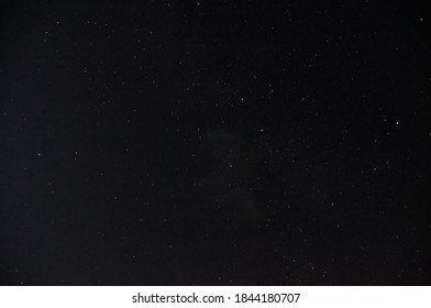 Starry Night Sky Over Jasper National Park