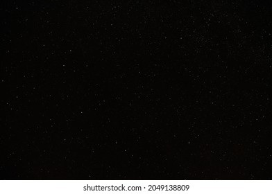 A Starry Night Sky Over Jasper National Park