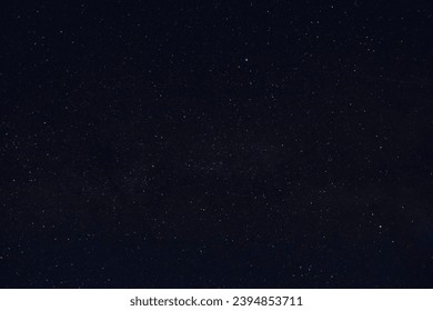 Starry night sky over the Lagonaki plateau, Adygea Republic of Russia