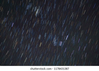 Starry Night Star Trial Orion Constellation Stock Photo 1178431387 ...