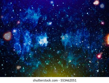 Starry outer space background texture