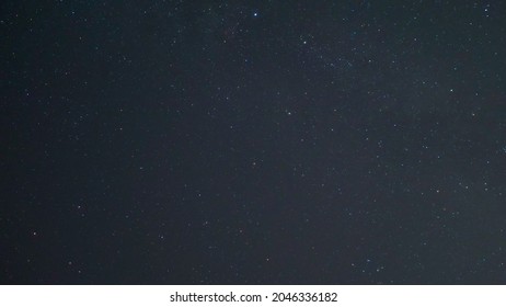 stars and milky way in night dark blue sky nature landscape