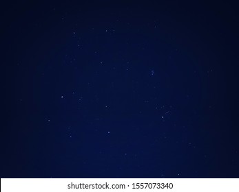 stars in night blue sky