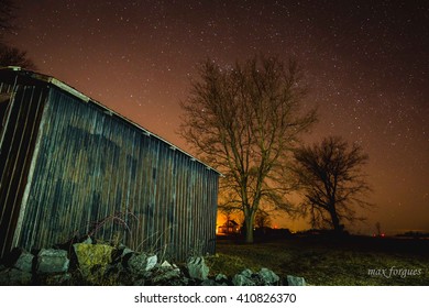 The Stars At Night - Light Painting