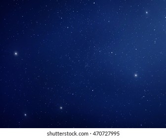 The Stars In The Night Sky.