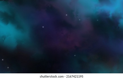 Stars at Nightsky, purple background