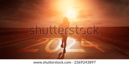 start 2024, running into the future