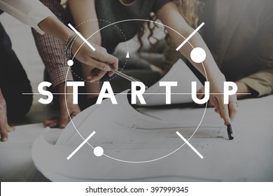 Start Up Business Growth Launch Aspiration Concept - Shutterstock ID 397999345