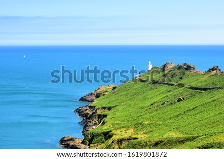 Start Point in South Devon, with Lighthouse at the End