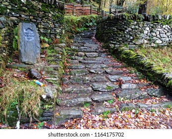 Start Of The Watkin Path Mount Snowdon