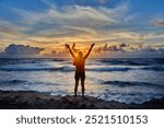 Starting the day with a peaceful beach walk, Nothing like the sound of waves and fresh sea breeze to clear the mind and nourish the soul.  Delray Beach Florida