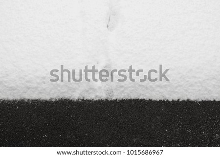 Similar – Image, Stock Photo tropic Snow Snow layer