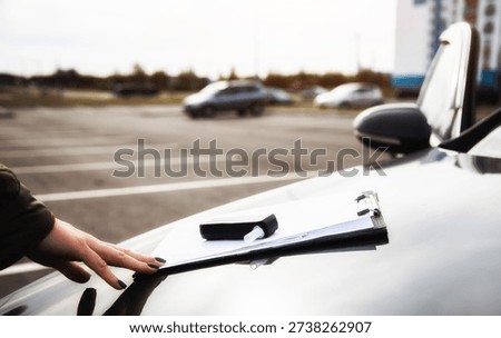 Starting Sobriety Verification Process. Copy space for text. Driving license revocation for alcohol