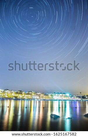 Similar – Foto Bild Hafen Abend Abenddämmerung